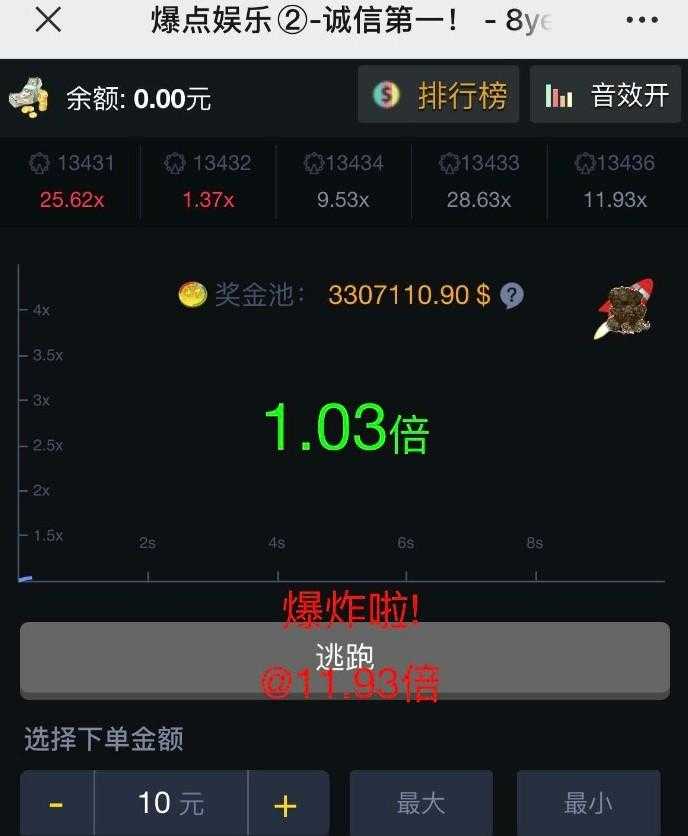 H5火箭逃跑爆点游戏源码